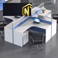 Tổng hợp các mẫu cụm bàn làm việc cho nhân viên văn phòng hiện đại tại Nội Thất Ngọc Thịnh